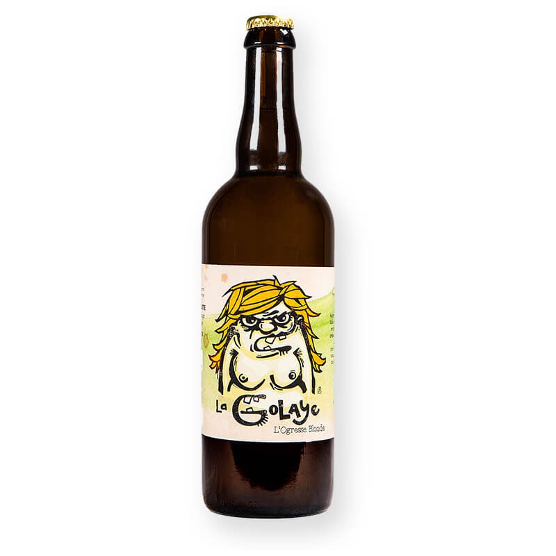 Bière L'Ogresse Blonde 75 cl