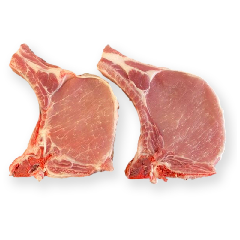 Côtes de porc premières x2