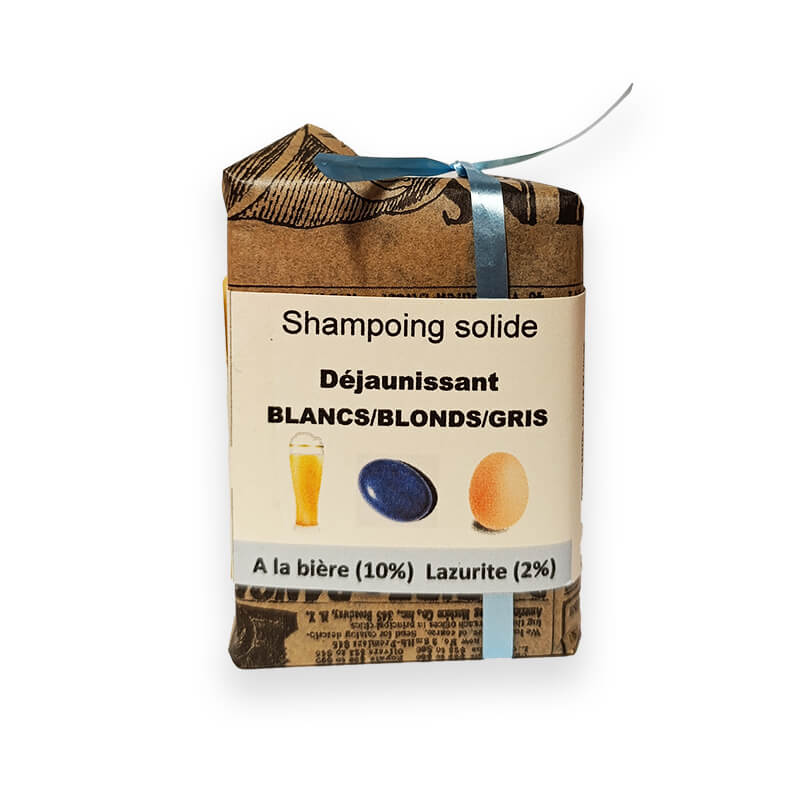 Shampoing Solide cheveux blancs/blonds