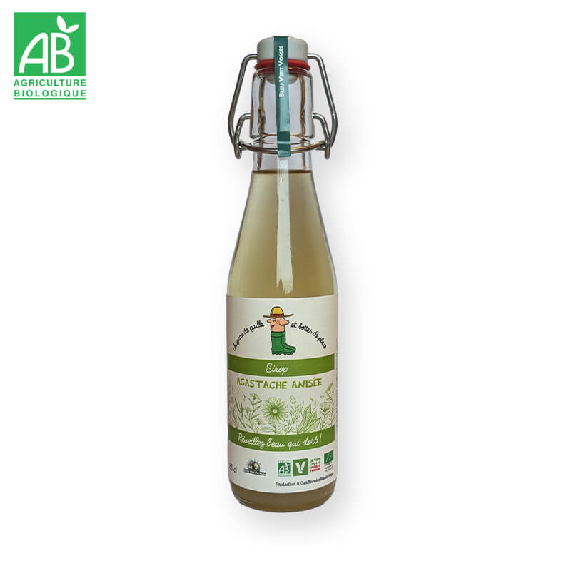 Sirop Fleur d'Agastache anisée Bio