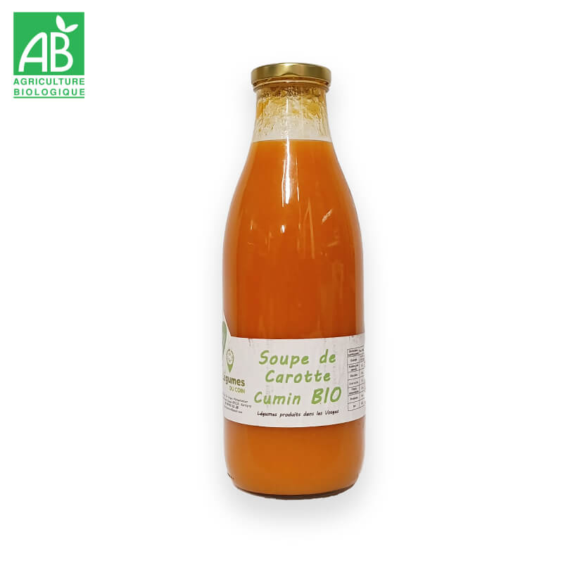 Soupe de Carottes-Cumin Bio