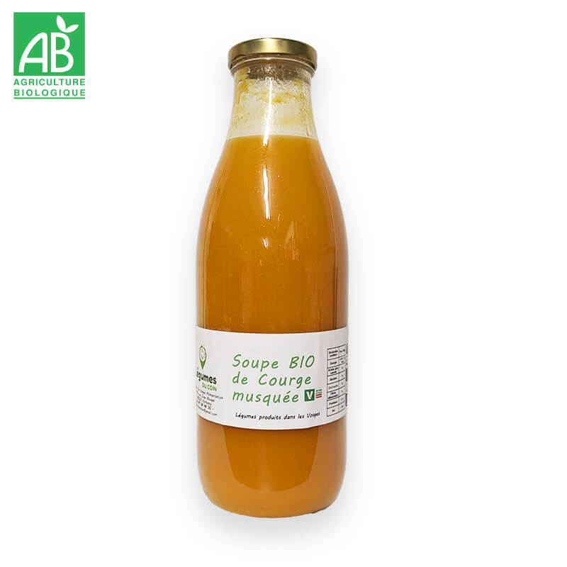 Soupe de Courges Musquées Bio