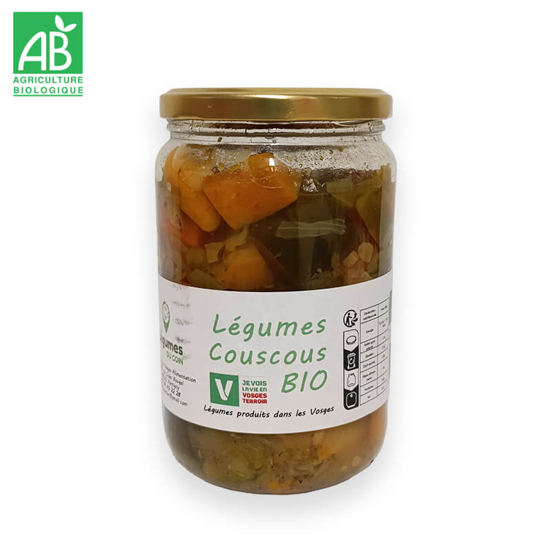 Légumes Bio pour Couscous