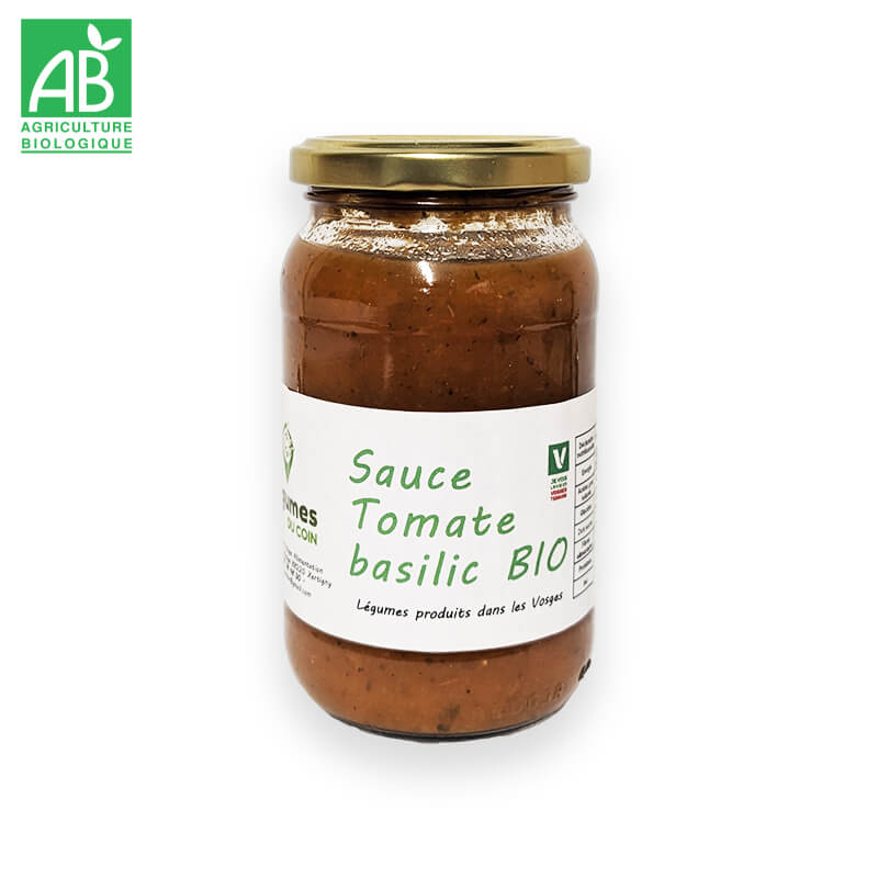 Sauce Tomate-Basilic Bio