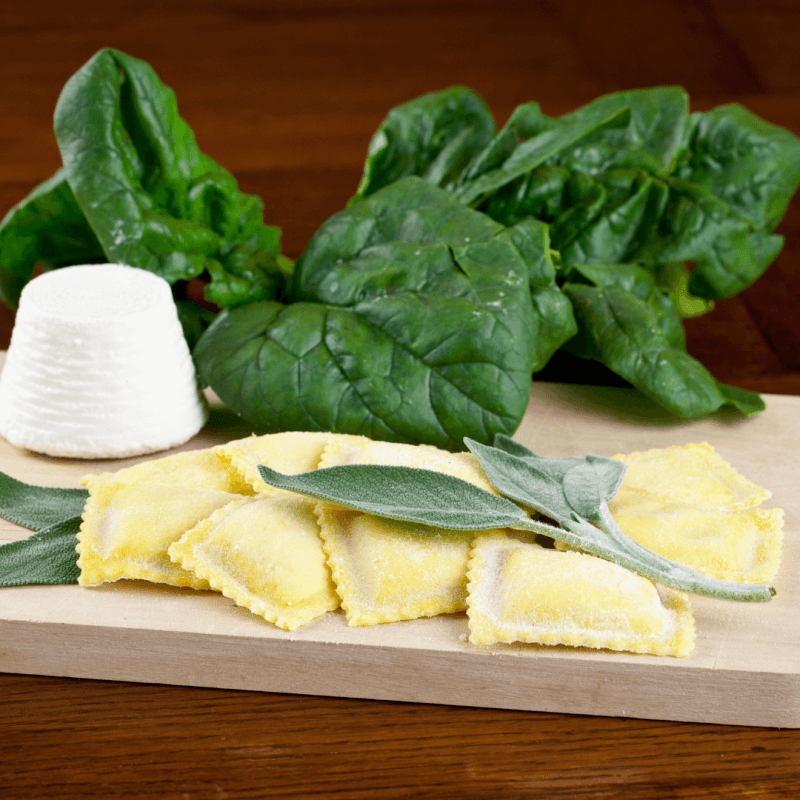 Raviolis Frais -  Epinards / Ricotta