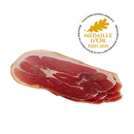Jambon cru de Luxeuil en tranches