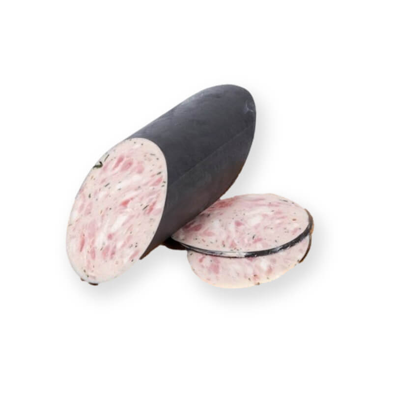 Saucisson cuit à l'ail des ours
