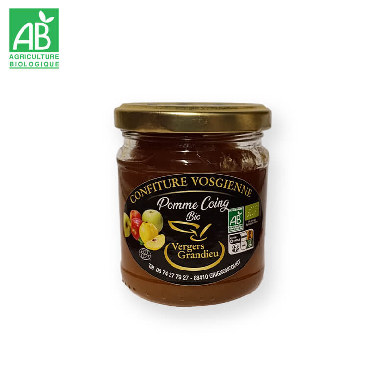 Confiture de Pomme / Coing Bio
