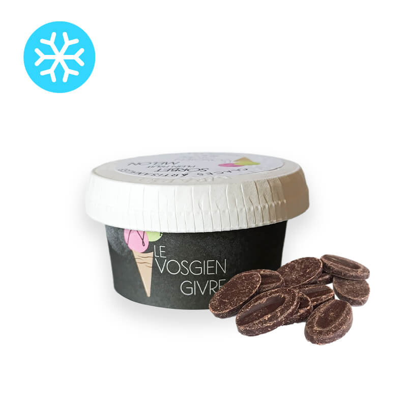 Crème glacée Chocolat Noir - 90ml