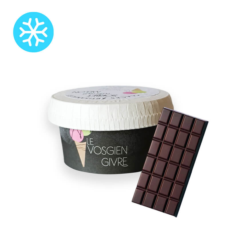 Crème glacée Chocolat Ivoire - 90ml