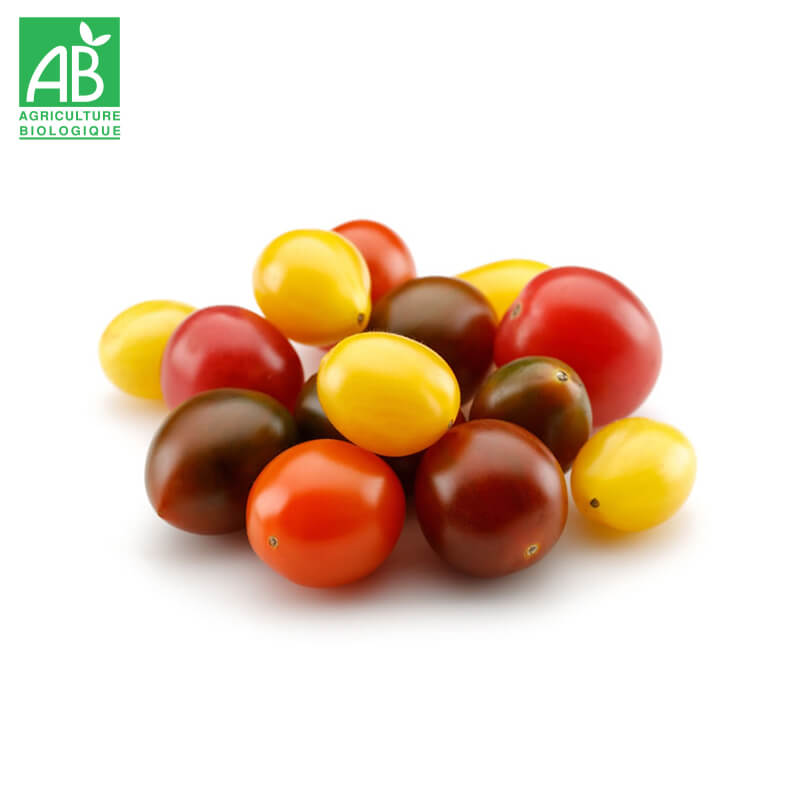 Tomates cerises Multicolores Bio