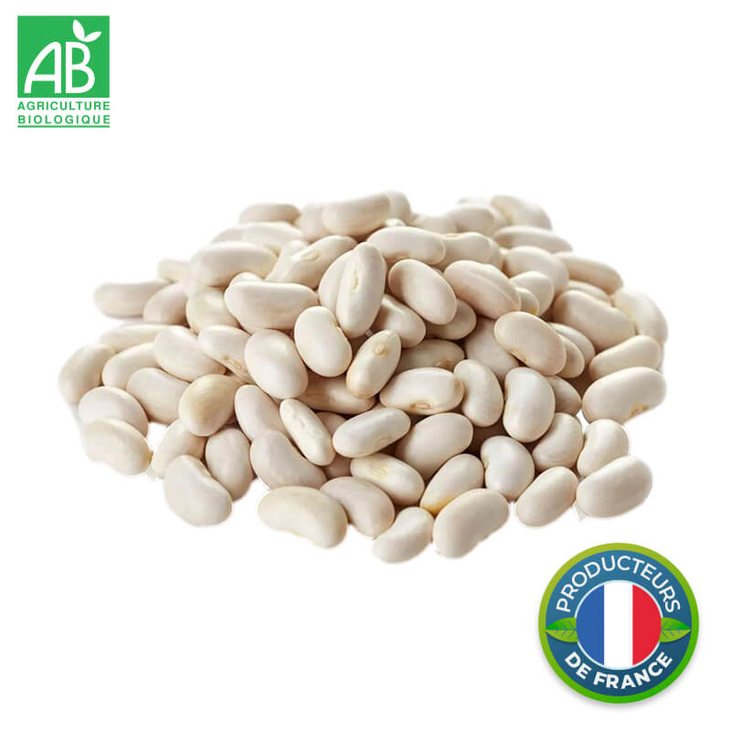 Haricots blancs secs Bio en vrac 500g