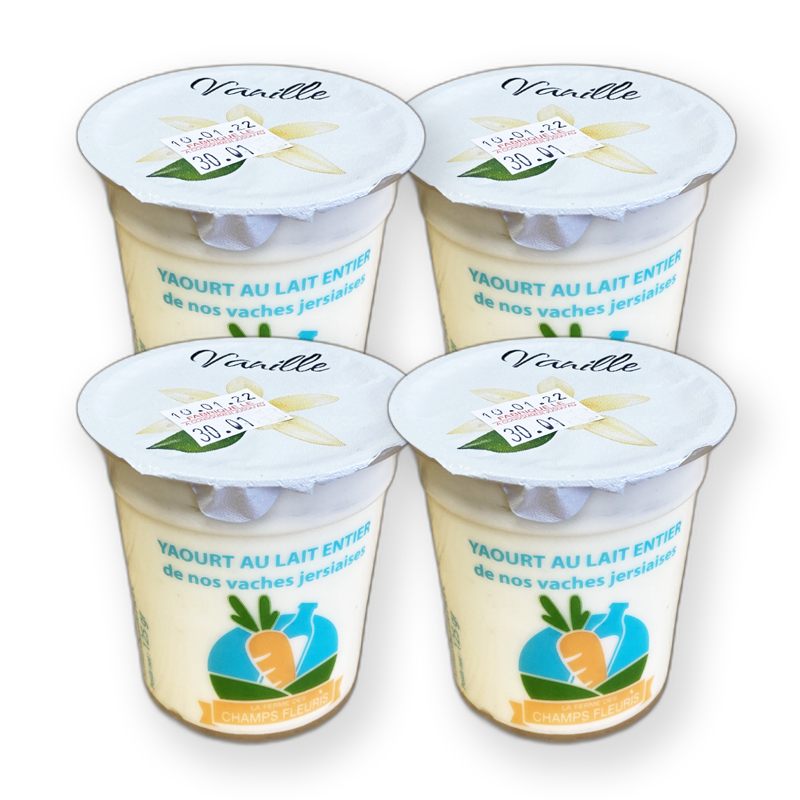 Yaourt brassé Vanille