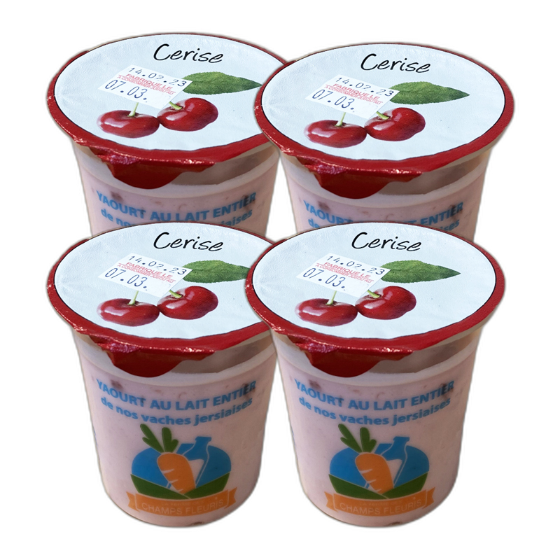 Yaourt brassé Cerise