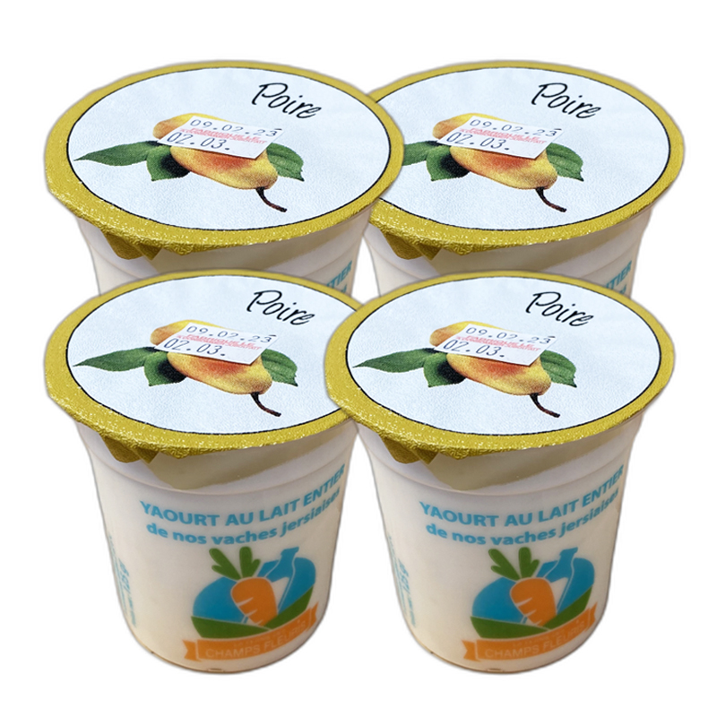 Yaourt brassé Poire