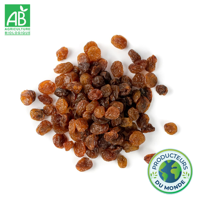 Raisins secs Bio en vrac 300g