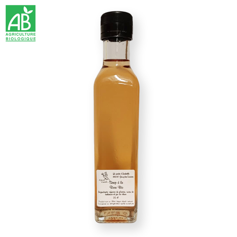 Sirop à la Rose Bio