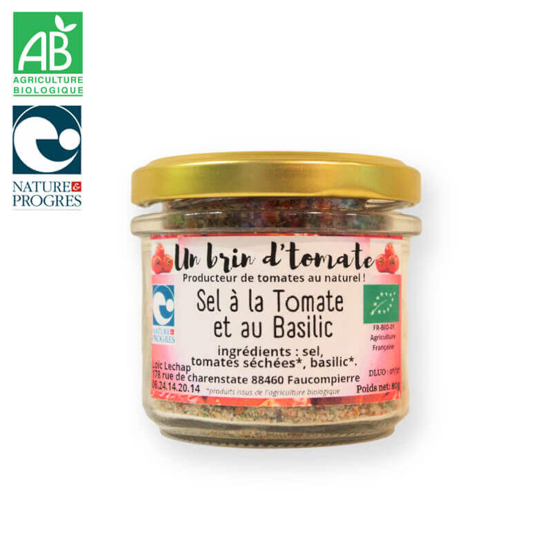 Sel tomate/basilic Bio