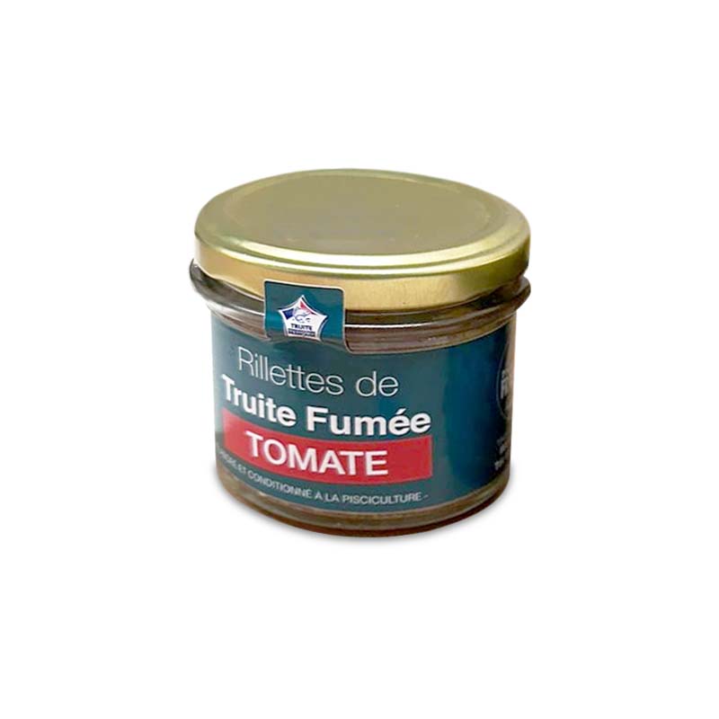 Rillettes de truite à la tomate