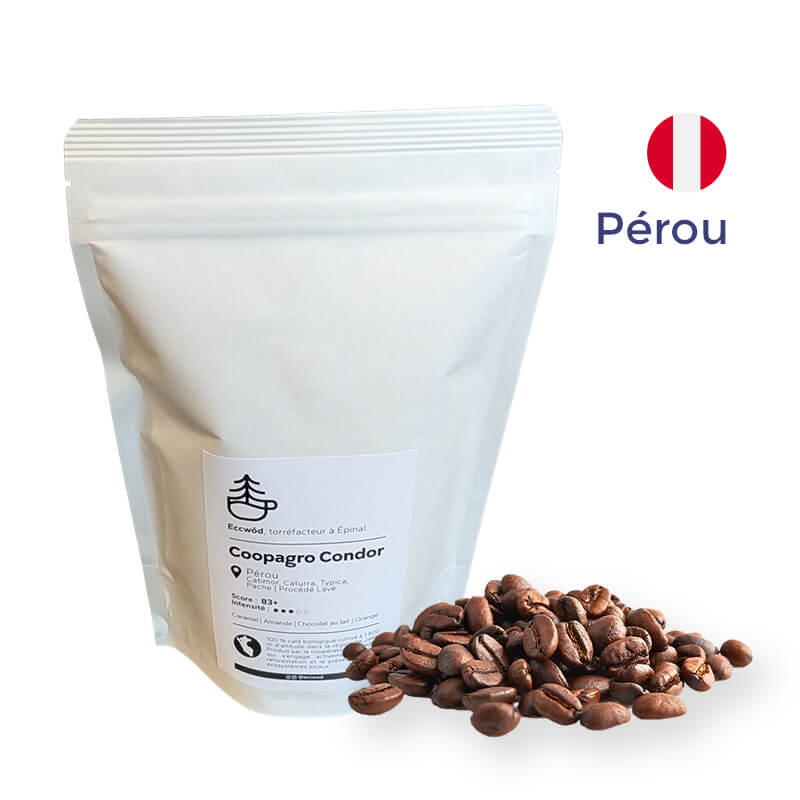 Café "Coopagro Condor" - en grains