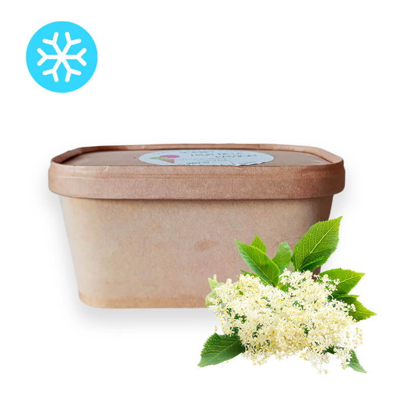 Crème glacée Fleurs de Sureau - 1L
