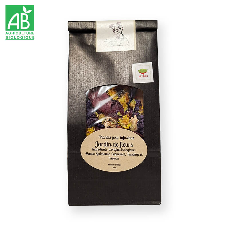 Infusion en mélange bio : 5 fleurs