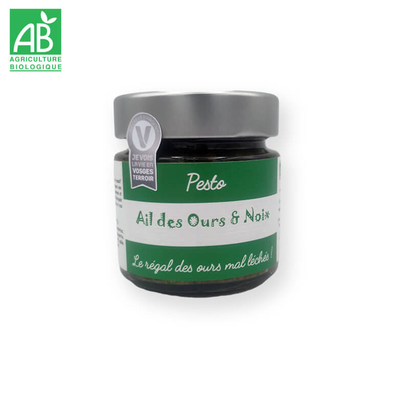 Pesto ail des Ours et Noix bio