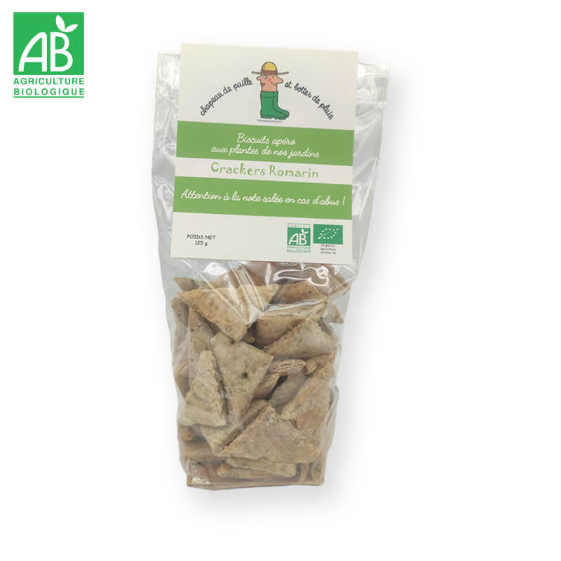 Crackers Romarin Bio