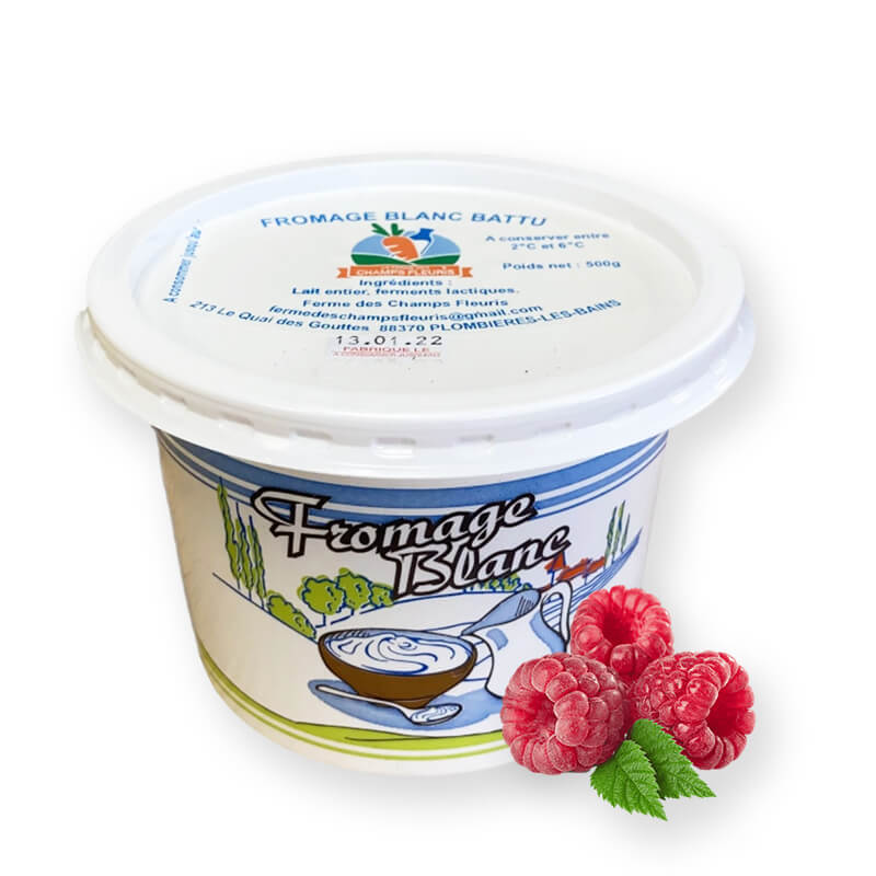 Fromage Blanc battu Framboise