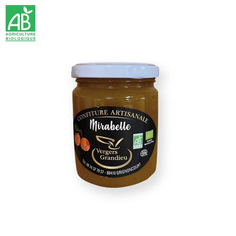 Confiture de Mirabelles Bio