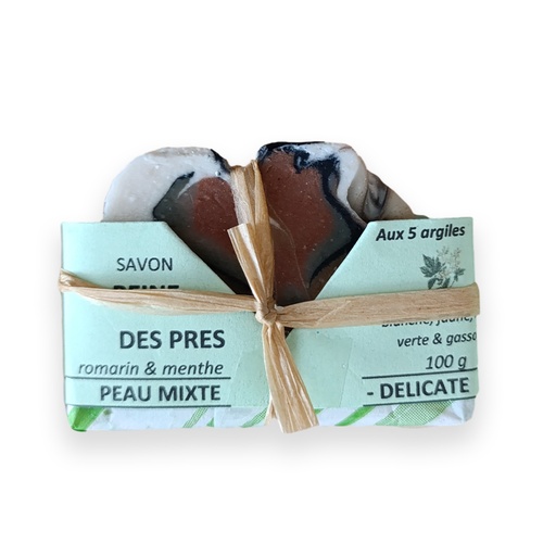 Savon Reine des Près aux 5 argiles