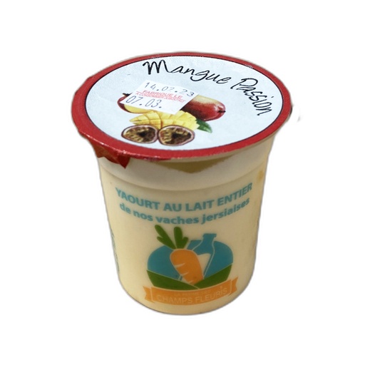 Yaourt brassé Mangue/Passion