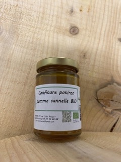 Confiture Potirron Pomme Canelle BIO