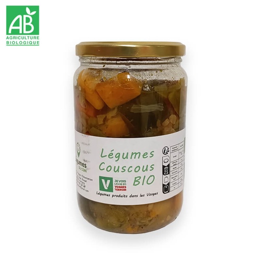 Légumes Bio pour Couscous