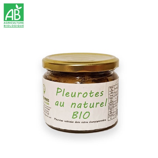 Pleurotes Bio en bocaux