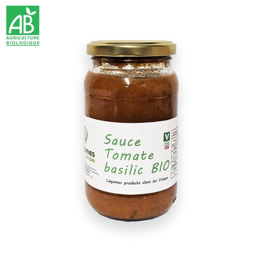 Sauce Tomate-Basilic Bio