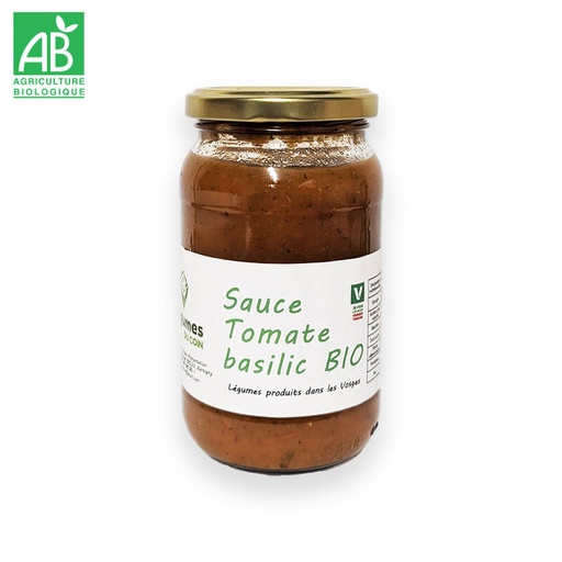 Sauce Tomates Basilic BIO