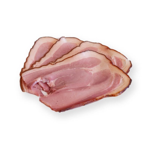 Jambon fumé à l'os en tranches