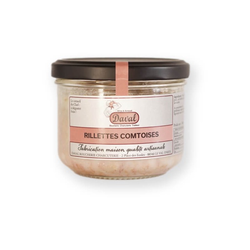 Rillettes Comtoises en bocaux
