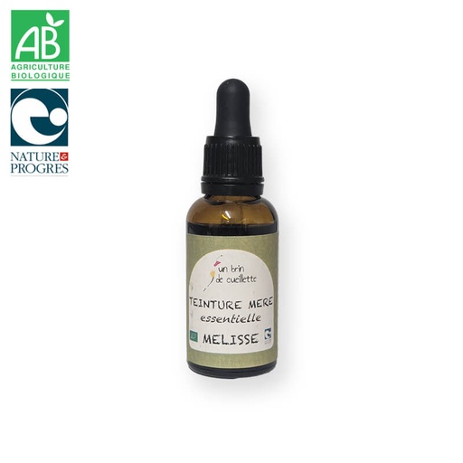 Teinture mère essentielle : Mélisse