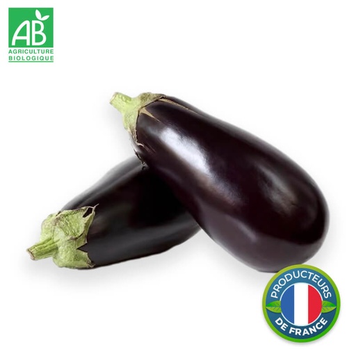 Aubergine Bio en vrac