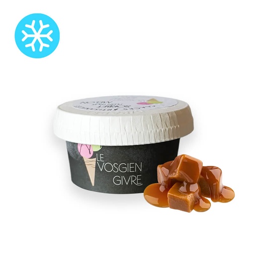Crème glacée Caramel fleurs de sel - 90ml