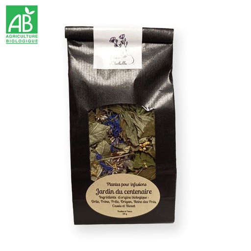 Infusion en mélange bio : Jardin du centenaire