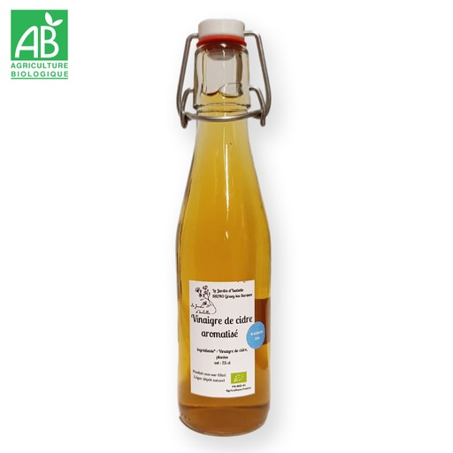 Vinaigre de cidre aromatisé bio - 4 voleurs