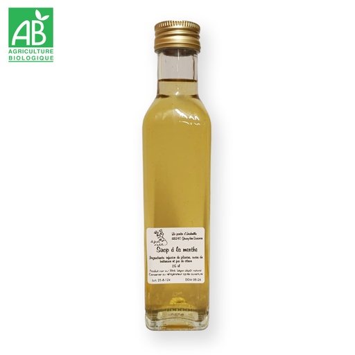 Sirop Menthe Bio