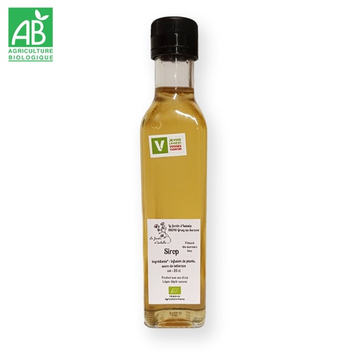 Sirop Fleurs de sureau bio