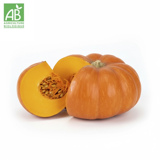 Courges musquée de Provence Bio à la coupe