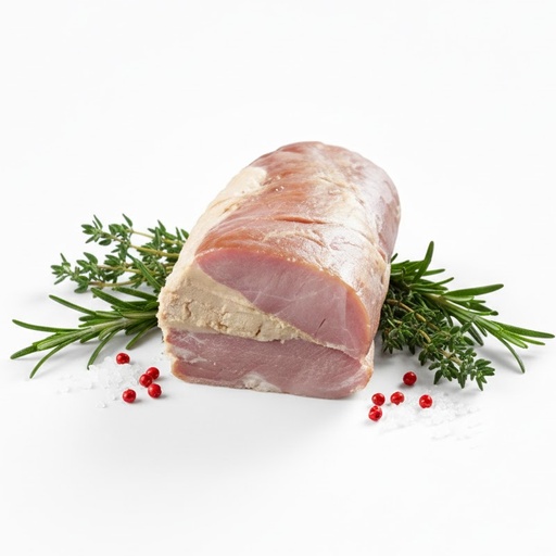 Filet mignon fumé farci au Foie gras