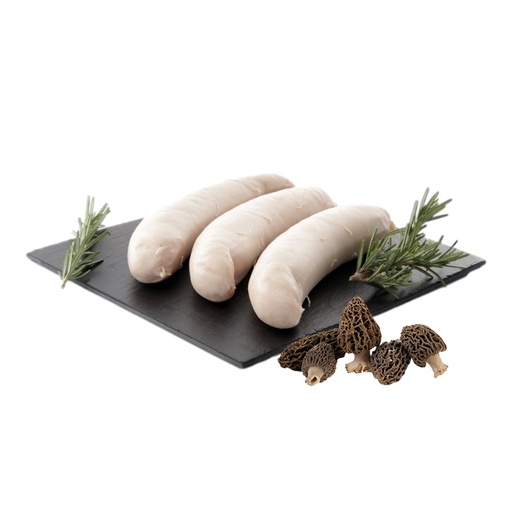Boudin blanc aux Morilles x2