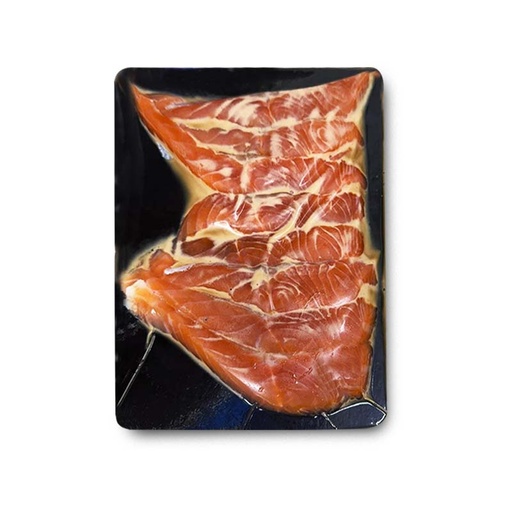 Gravlax de truite mariné